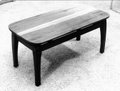 Rounded Walnut Coffee Table (BW)